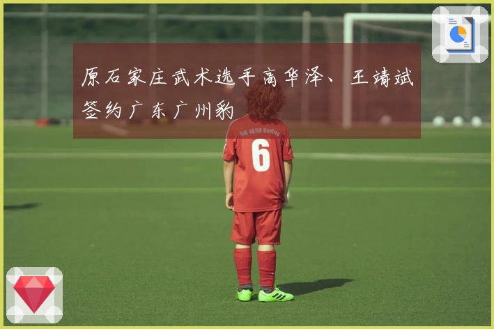 原石家庄武术选手高华泽、王靖斌签约广东广州豹